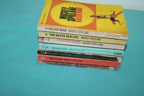 7 Mickey Spillane Books