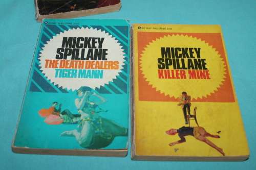 7 Mickey Spillane Books
