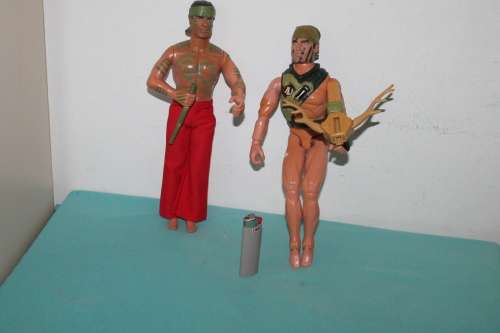 2 Action Man Figures