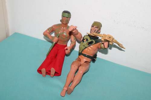 2 Action Man Figures