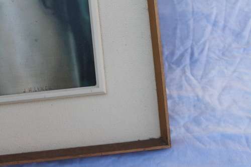 J H Lynch Print Tina Portrait Vintage Mid Century Art