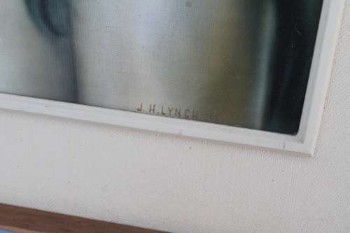 J H Lynch Print Tina Portrait Vintage Mid Century Art