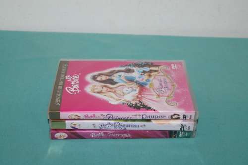 3 Barbie DVD`s