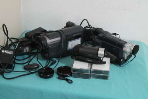 3 Video Camera`s Spares/ Repairs