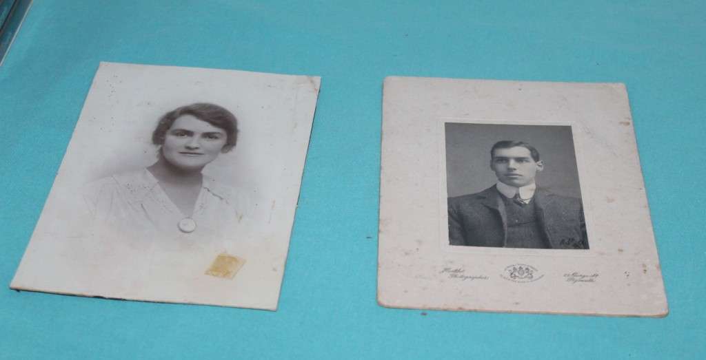 25 Old Black & White photos and some letters