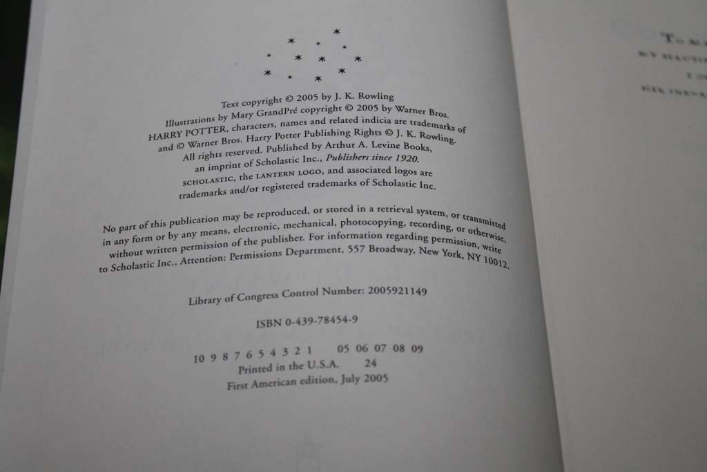 Harry Potter and the Half Blood Prince