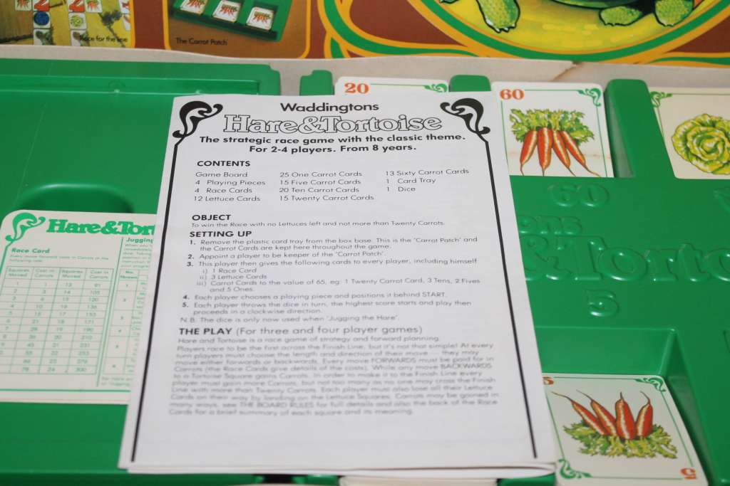 Vintage Hare & Tortoise Waddington`s