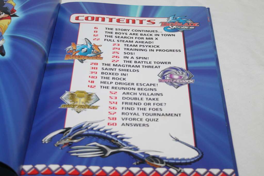 Beyblade V Force The Annual