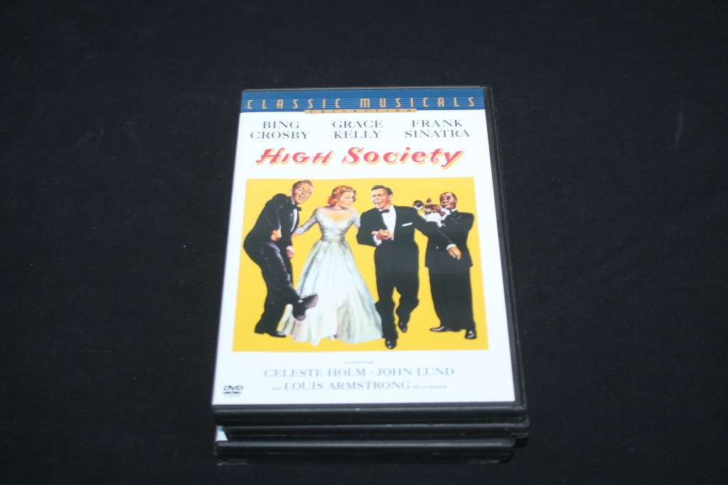Hight Society Bing Crosby Frank Sinatra & Grace Kelly