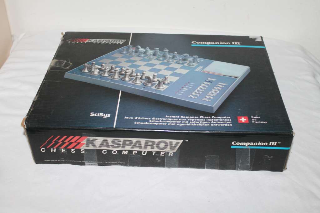 Kasparov Companion III Chess Computer Boxed