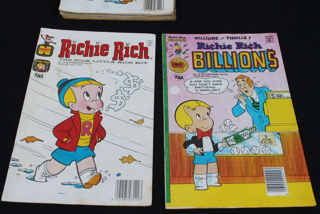 7 Richie Rich Comic`s