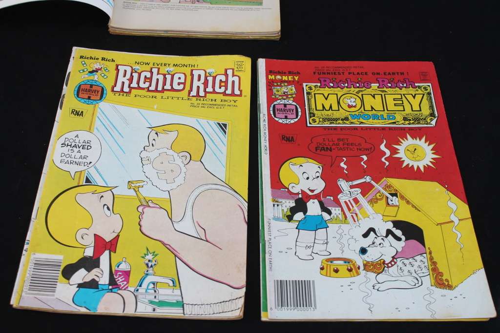 7 Richie Rich Comic`s