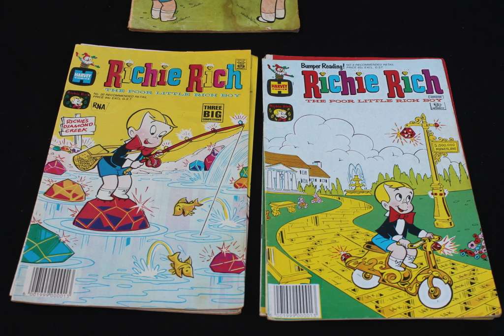 7 Richie Rich Comic`s
