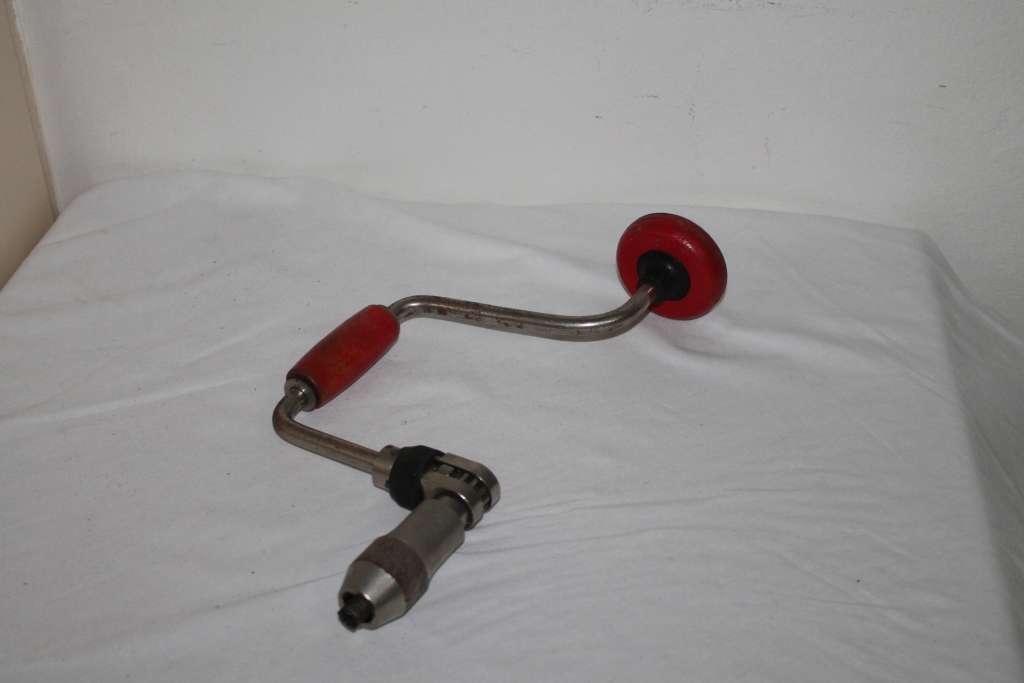 2 Hand drills with bits