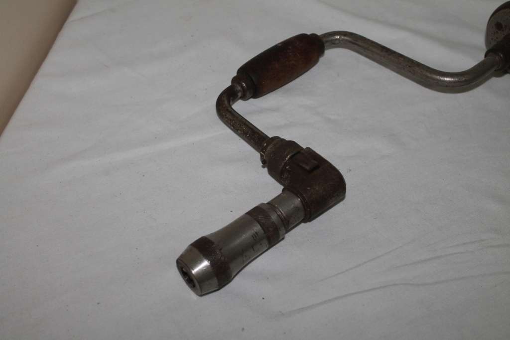 2 Hand drills with bits