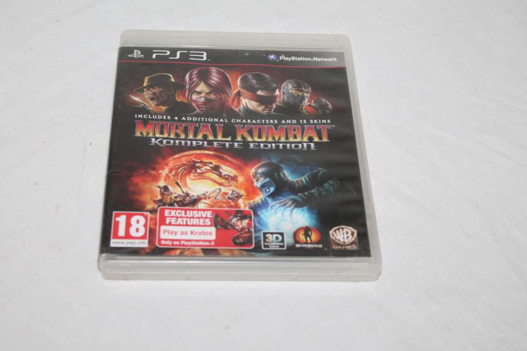 PS 3 Mortal Kombat Komplete Edition