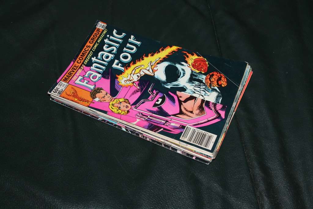 9 Fantastic Four Comic`s from 1980`s and 1990`s