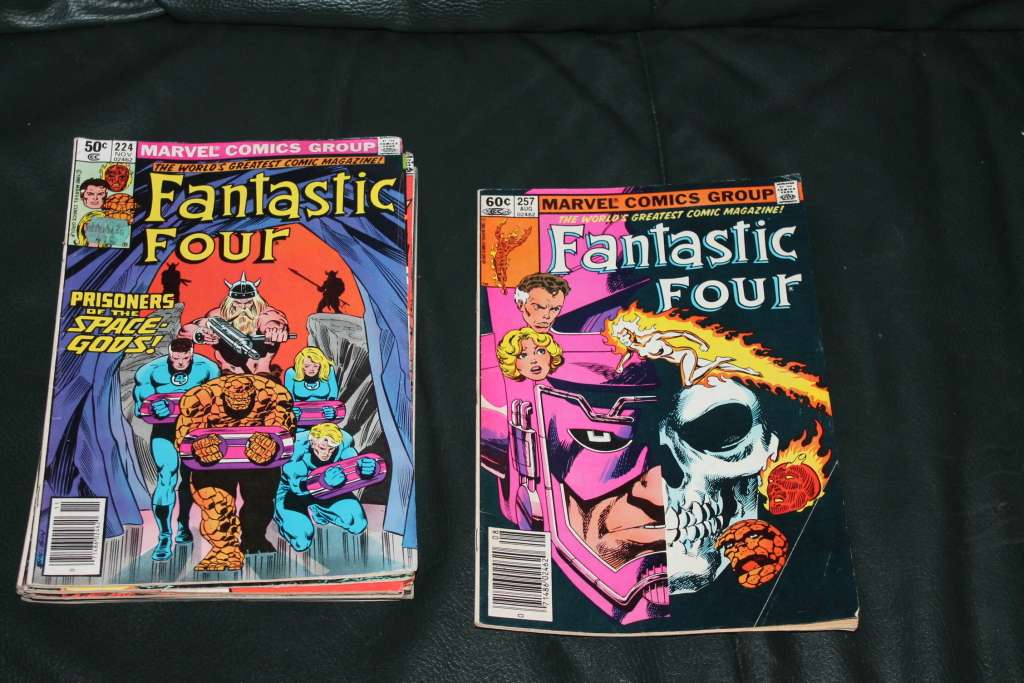 9 Fantastic Four Comic`s from 1980`s and 1990`s