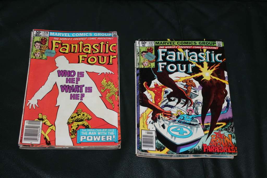 9 Fantastic Four Comic`s from 1980`s and 1990`s