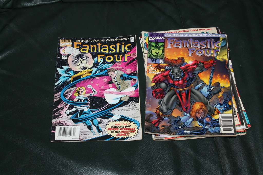 9 Fantastic Four Comic`s from 1980`s and 1990`s