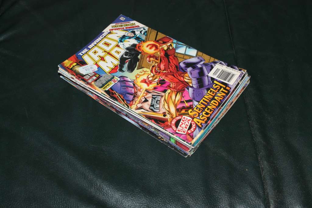 10 iron Man Comic`s from 1990`s