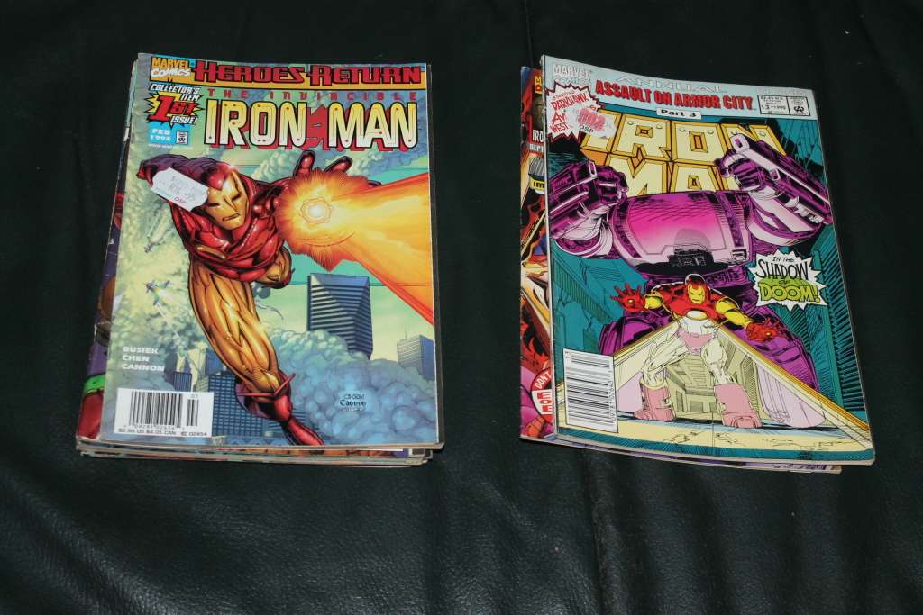 10 iron Man Comic`s from 1990`s