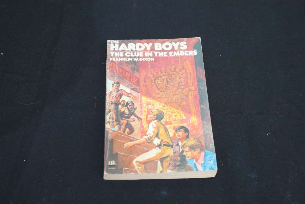 Hardy Boys Clue in the embers Franklin W Dixon