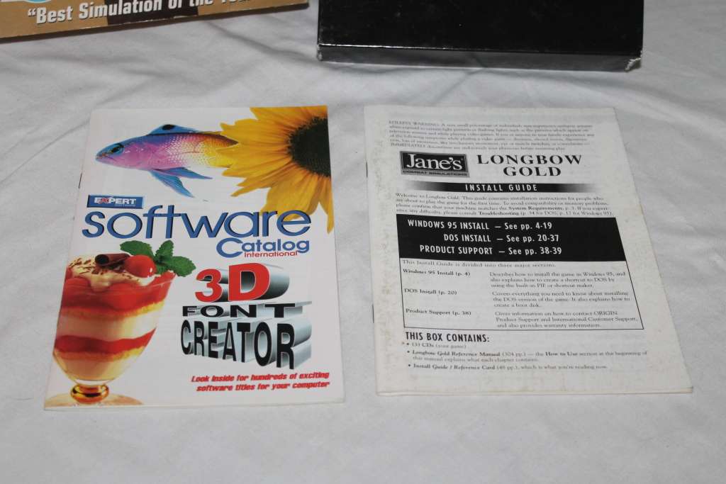 Longbow Gold Big Box PC Game