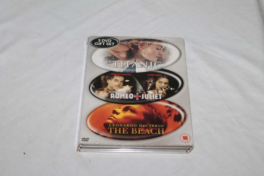 3 DVD Gift Set Leonardo Dicaprio