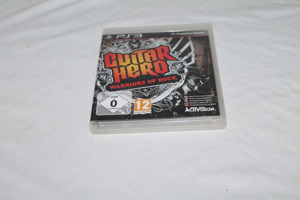 PS3 Guitar Hero Warriors of Rock