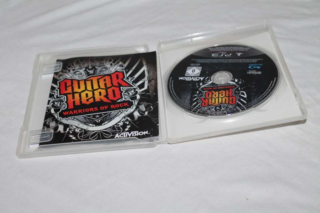 PS3 Guitar Hero Warriors of Rock