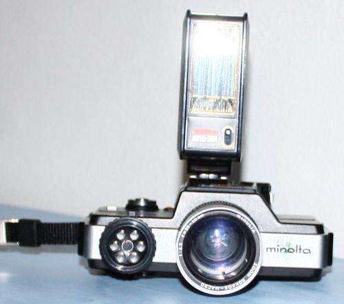 Minolta 110 Zoom SLR with Flash