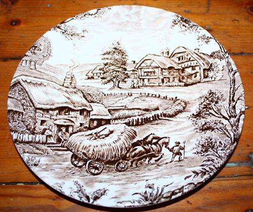 Ridgway Staffordshire Plate