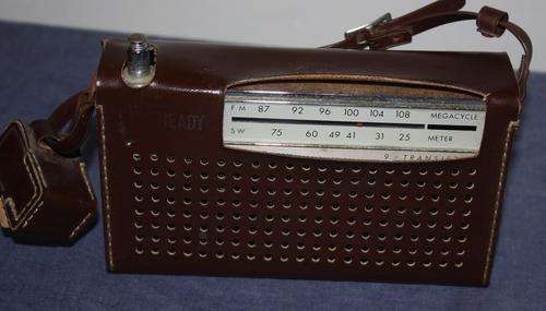 Eveready Radio with Leather cover