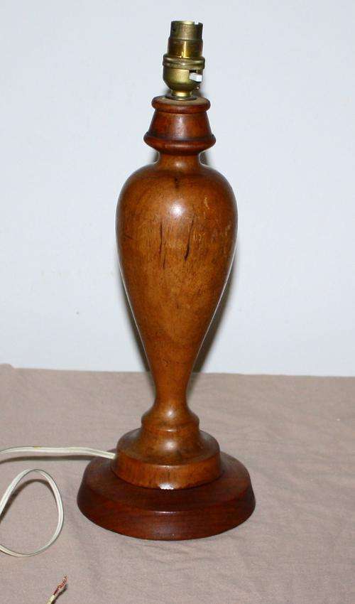Wooden Lamp Base No 2