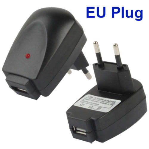 EU 5V USB Charger 1000MA