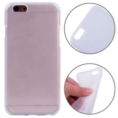 Polycarbonate Material TPU & Jelly Case for iPhone 6(Transparent)