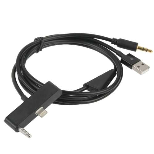 AUX Cable Car Audio / AUX Speaker Line, 8 pin Audio Adapter for iPhone 6 & 6S, Length: 1m