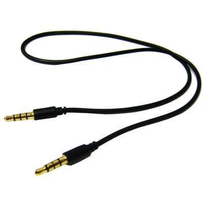 Car Stereo 3.5mm AUX-IN Input Cable for iPhone/ iPad/ iPod/ MP3, Length: 50cm