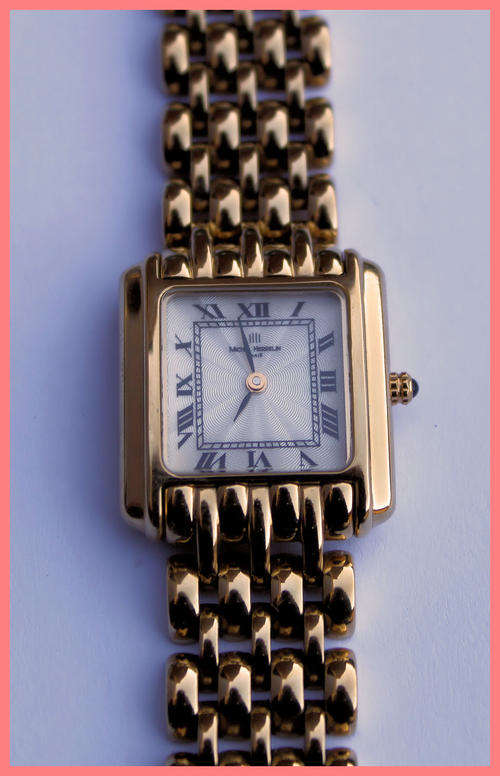 AUTHENTIC MICHEL HERBELIN LADY'S WATCH IN BOX