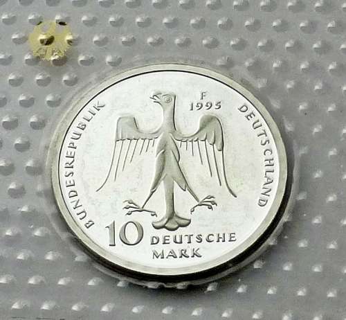 10 DM >> SILVER / PROOF / COIN < SEALED ORIGINAL FROM THE GERMAN MINT > Henry the Lion