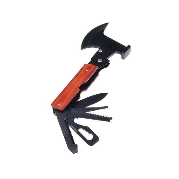 Multi Function 7 in 1 Tool Hammer Axe Pliers Knife Screwdriver  - 2 on Auction!!