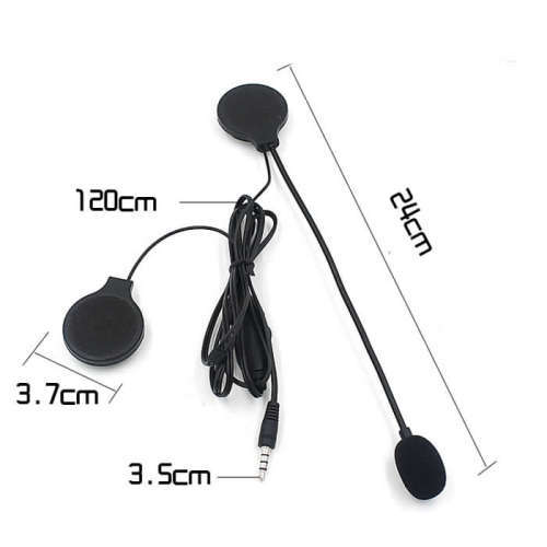 Motorcycle Helmet Multi Intercom headset For MP3 Cell phone x 2