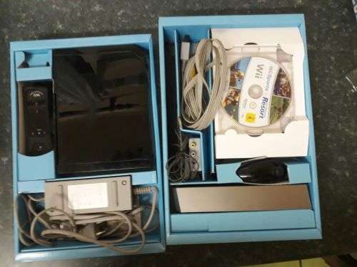WII Sport package black console