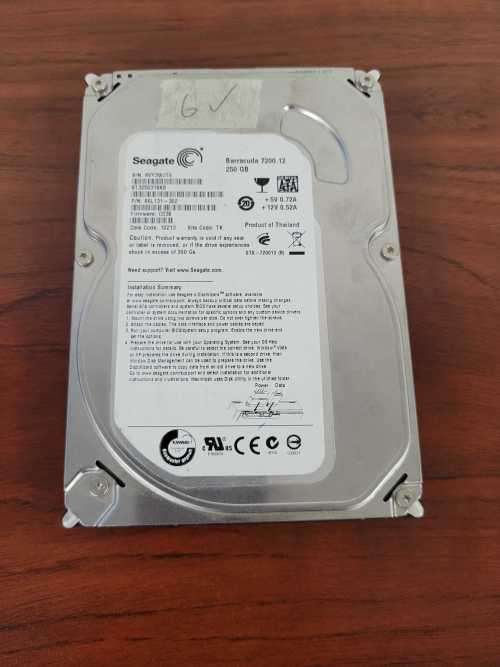 Seagate Barracuda 250GB 3.5` HDD