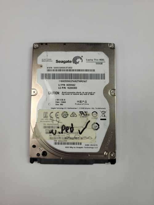 Seagate 500GB HDD