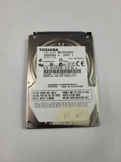 Toshiba 2.5` 250GB HDD | SMART Error