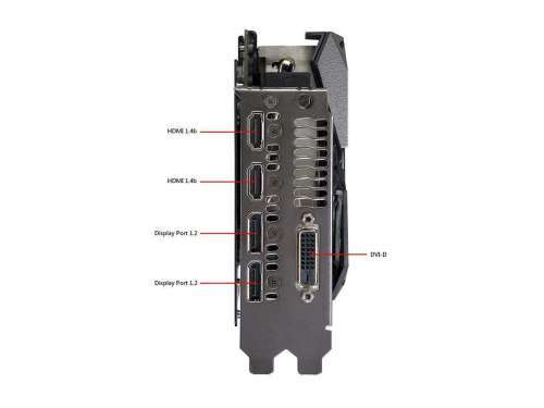 Asus ROG Strix Radeon RX 580 8GB Gaming Top OC Edition GDDR5 DP HDMI DVI VR Ready AMD Graphics Card