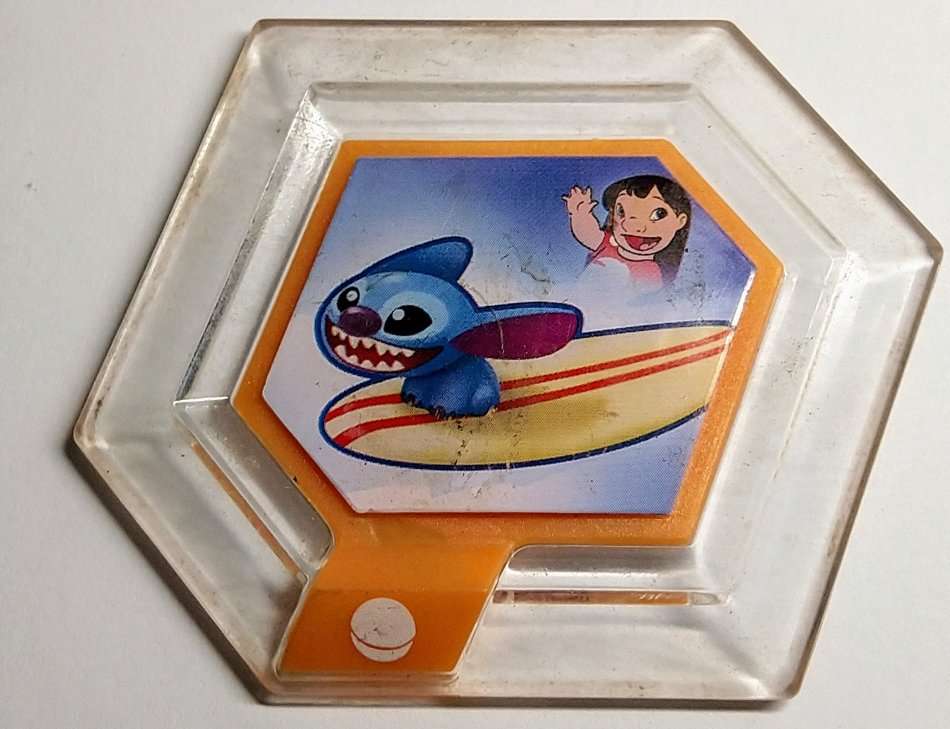 DISNEY INFINITY - Hangin' Ten Stitch With Surfboard Power Disc