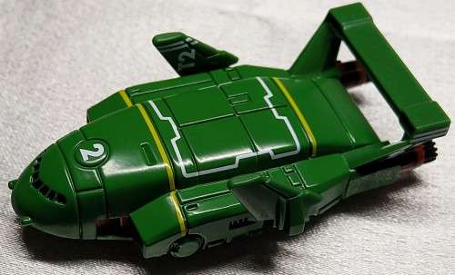 ORIGINAL TAKARA TOMY - THUNDERBIRDS - DIECAST THUNDERBIRDS 2 - 7CM